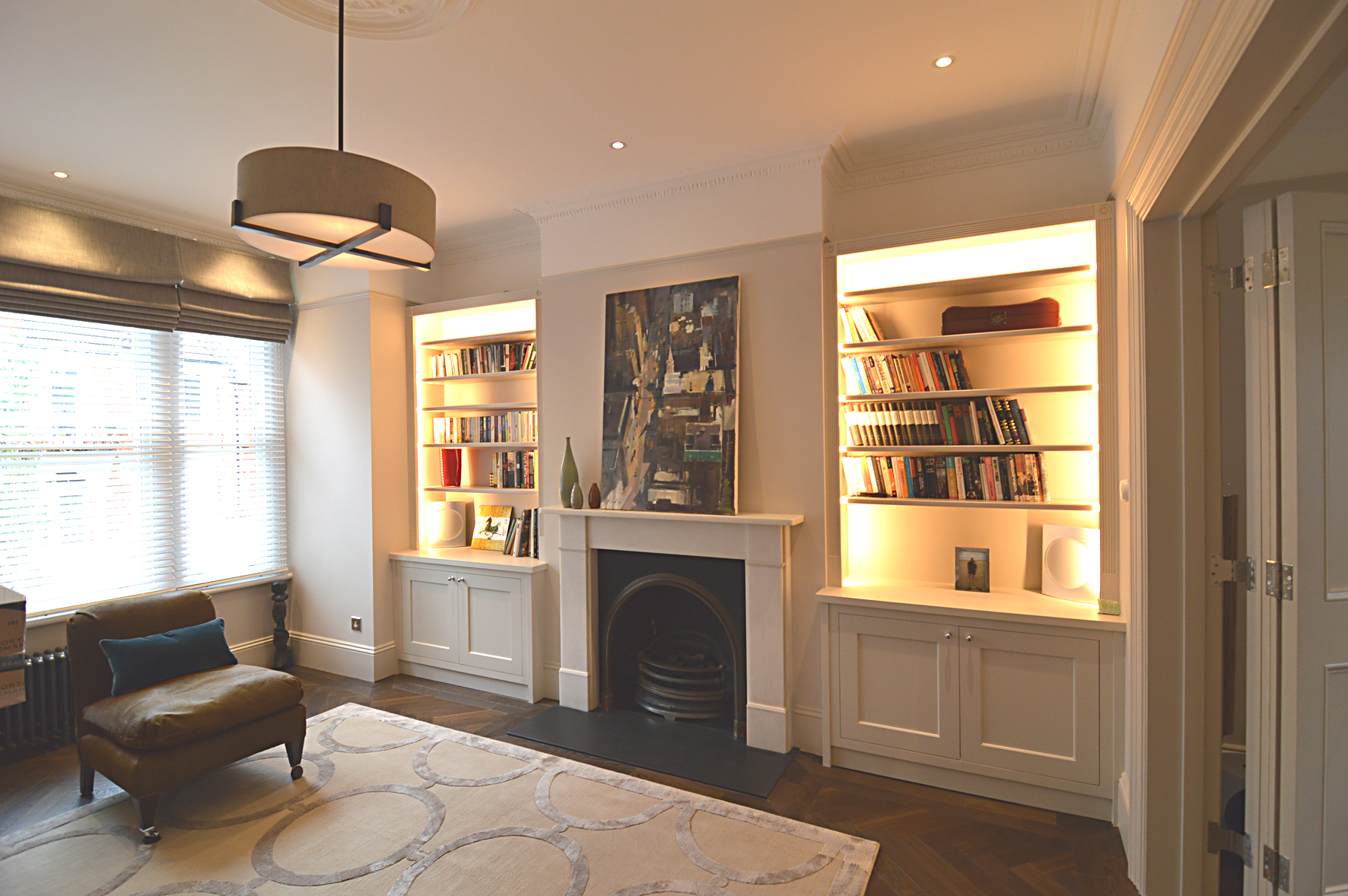 Wimbledon house Claire Spellman Lighting Design